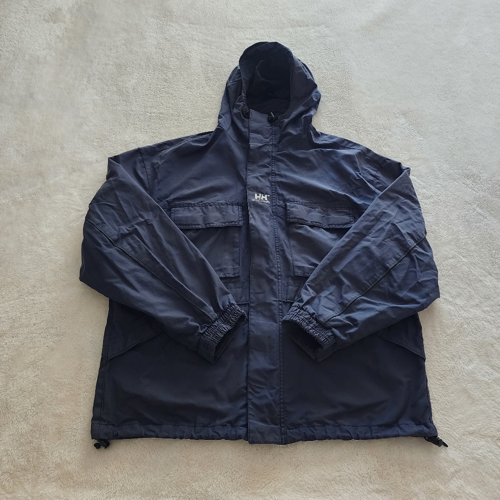 Helly Hansen H2Flow Jacket, Men's Size Medium - Navy